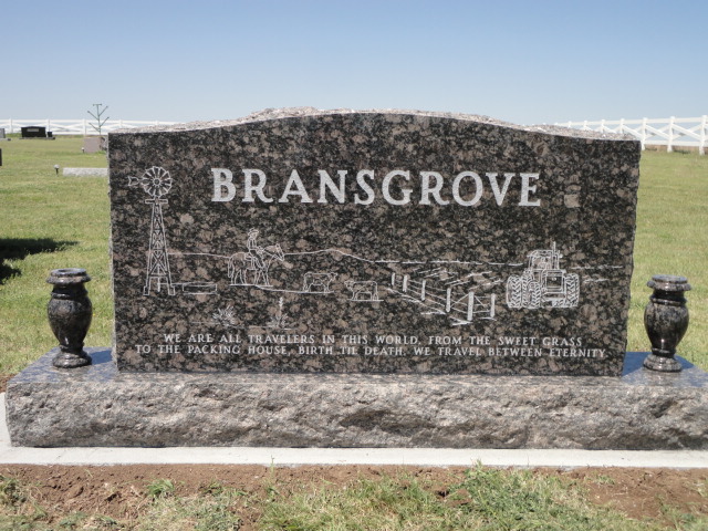 A monument for Bransgrove