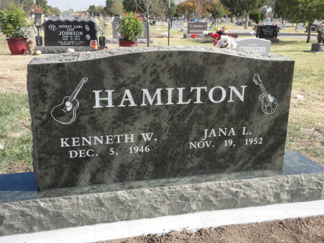 A monument for Kenneth and Jana Hamilton