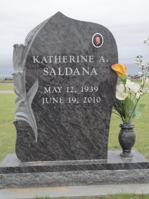 A monument for Katherine A. Saldana