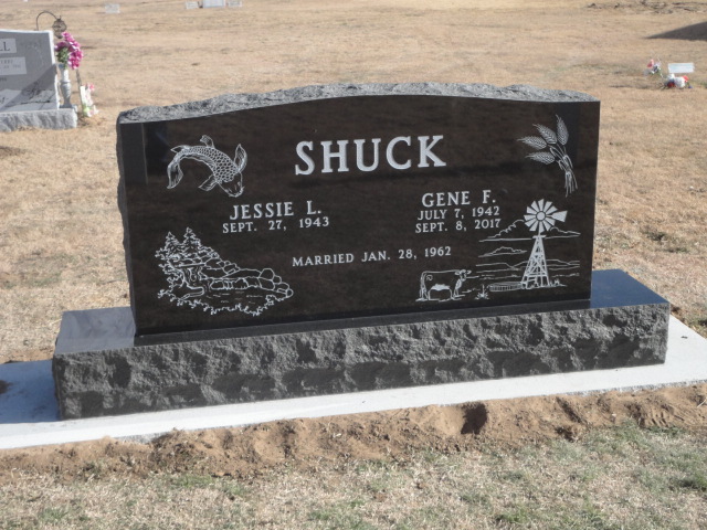A monument for Jesse and Gene shuck